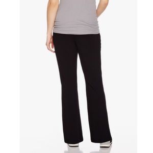 Thyme Maternity Black Yoga Pants